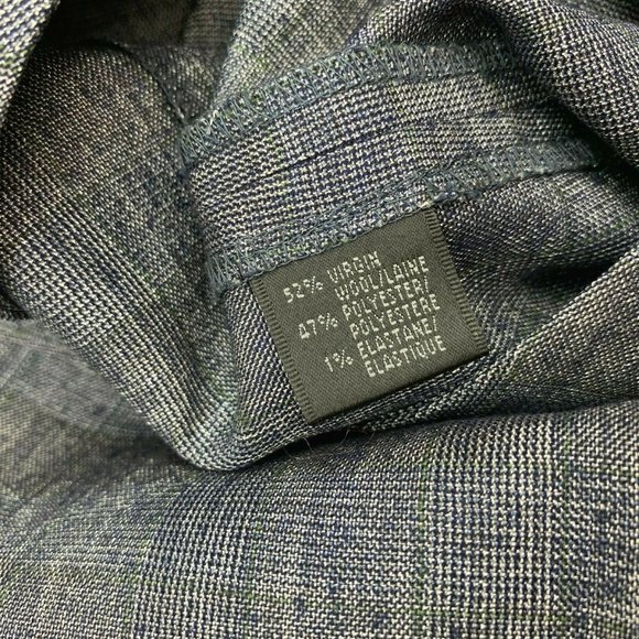 Lafayette 148 Wool Blend Cropped Pants Zip Closure - Picture 9 of 10